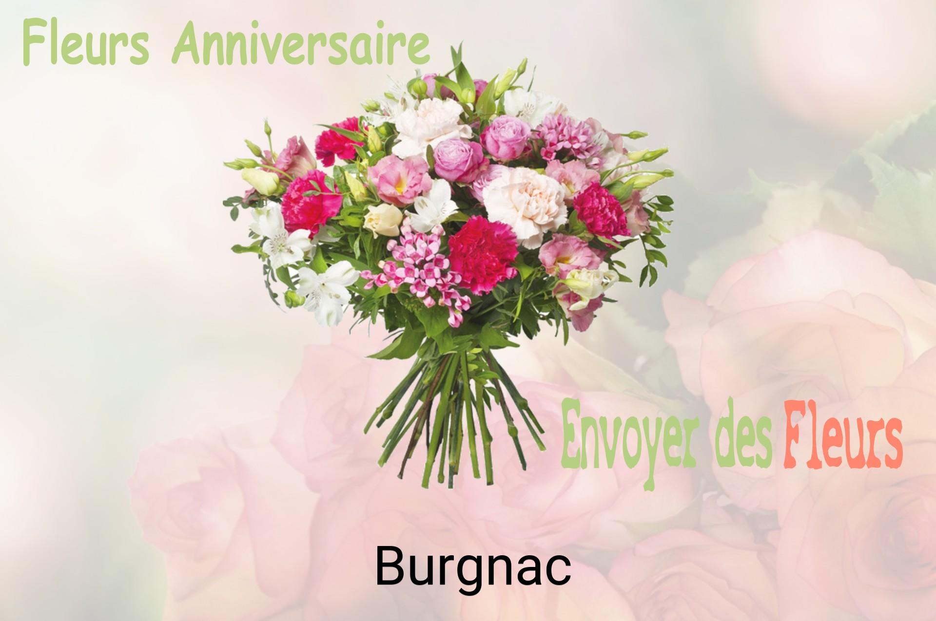 Bouquet de fleurs d’anniversaire livré à Burgnac